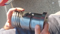 Viscofan - vnitřek jednovrstvé extruzní hlavy